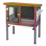 Home Sweet Home Rabbit Hutch with pan - Ware 01508