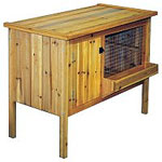 Premium Wood Pet Hutch and Rabbit Home - Buffalo PPHutch