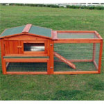 New Wooden Rabbits Chicken House Coop Bunny Hen Hutch Box Small Animal Frugah