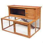 Meadow Lodge Hutches The Grand Barn Rabbit Hutch 52"W x 34.5"D x 36.5"H Item #19760 Rosewood Pet Products
