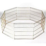 Kennel-Aire Dog Exercise Pen Small Animal Pen 48"W x 48"D x 24"H Item# DOS095