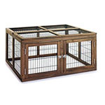 Sharples and Grant Small Exercise Run N Fun Playpen for Rabbits 38.25"W x 34.5"D x 18.5"H Item #663546
