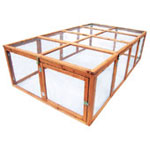 Meadow Lodge Hutches The Parkland XL Rabbit Playpen Run 45"W x 78.75"D x 21.25"H Item #19762 Rosewood Pet Products